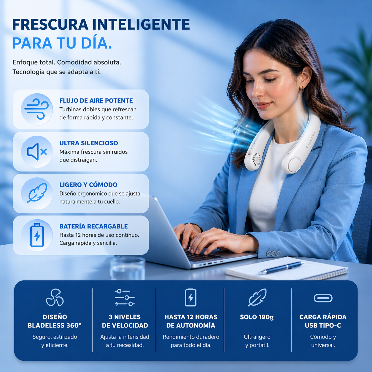 Ceravo AirFlex Pro™ – Frescura Inteligente y Flexible