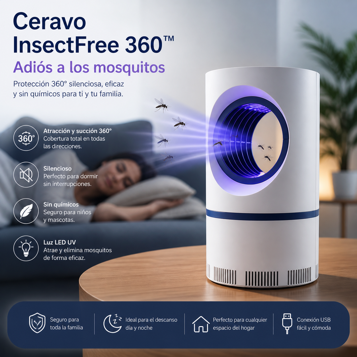 Ceravo InsectFree 360™ - Adiós a los mosquitos